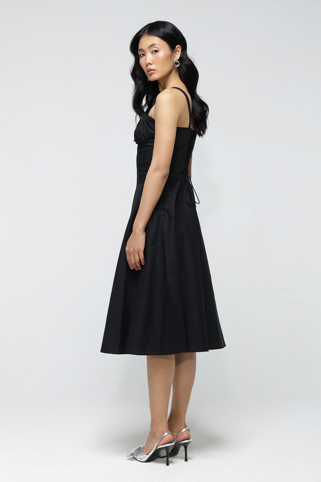 Janie Pocket Dress : Black