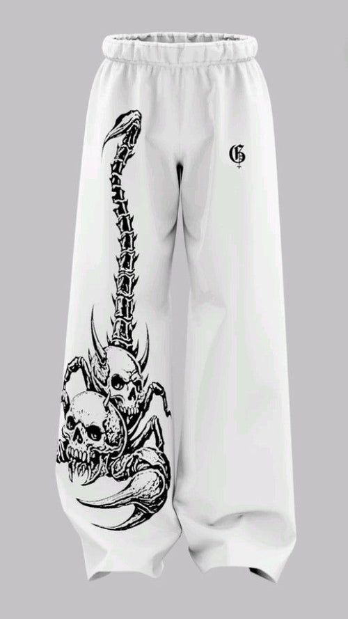 STRAIGHT FIT BAGGY PANTS