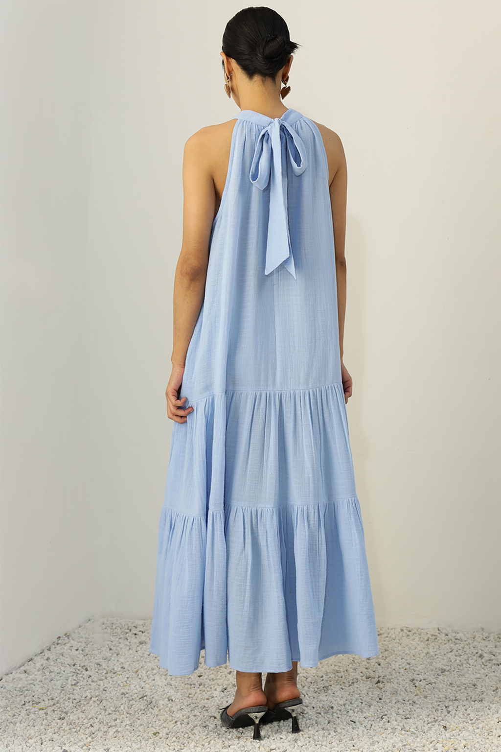 Everett Pocket Dress : Blue