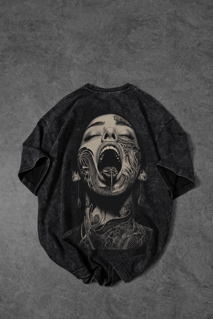 Venom Within Special Acid Wash Oversized Tshirt.