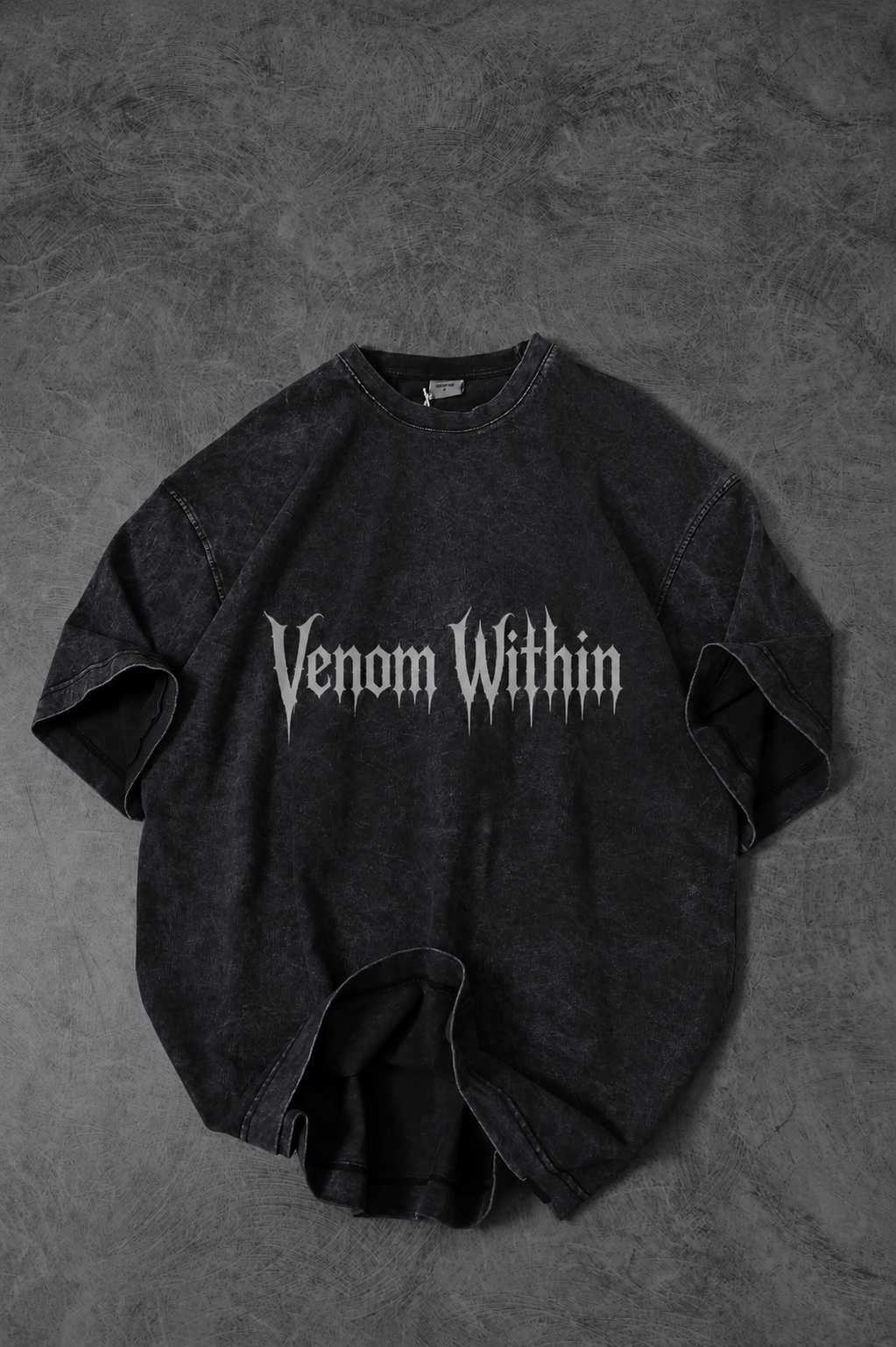 Venom Within Special Acid Wash Oversized Tshirt.