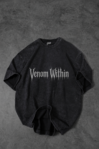 Venom Within Special Acid Wash Oversized Tshirt.