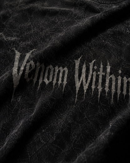 Venom Within Special Acid Wash Oversized Tshirt.