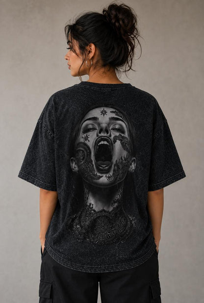 Venom Within Special Acid Wash Oversized Tshirt.
