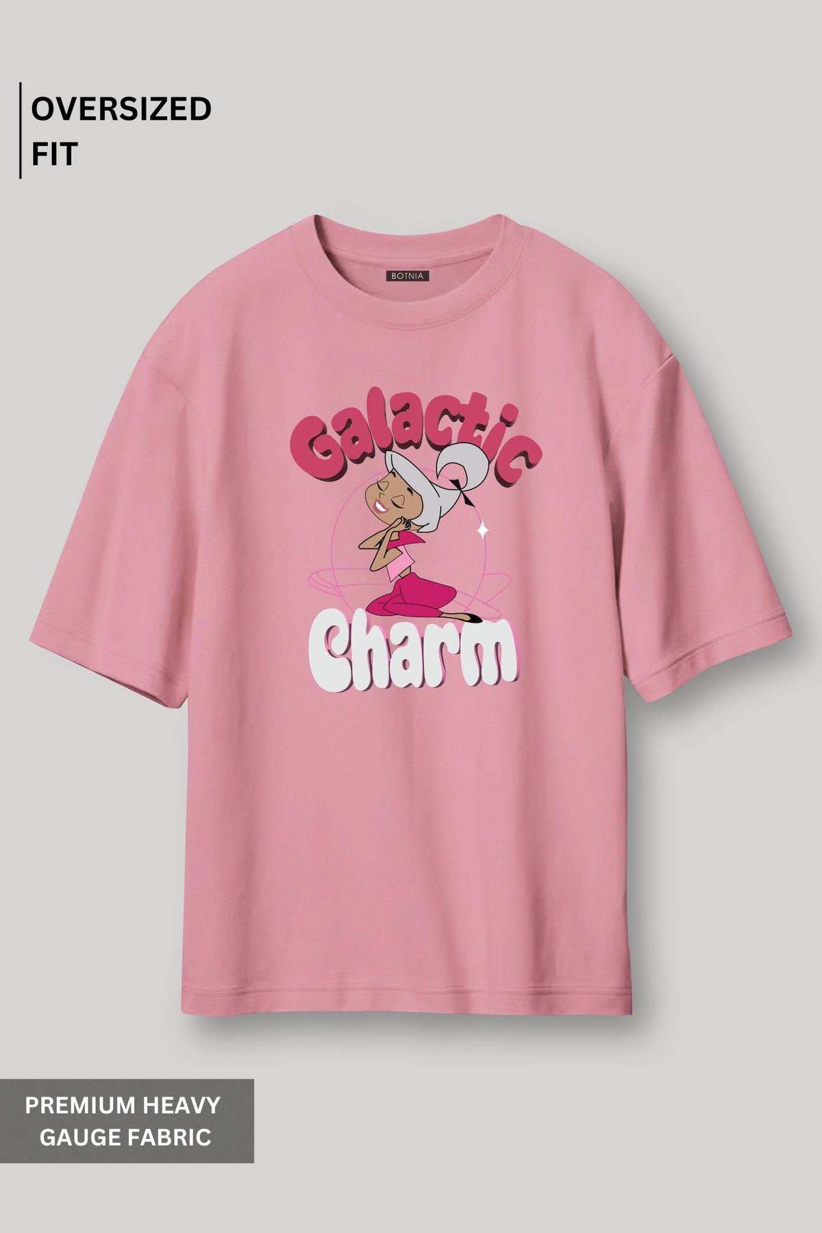 Galactic Charm- Oversized T-Shirt